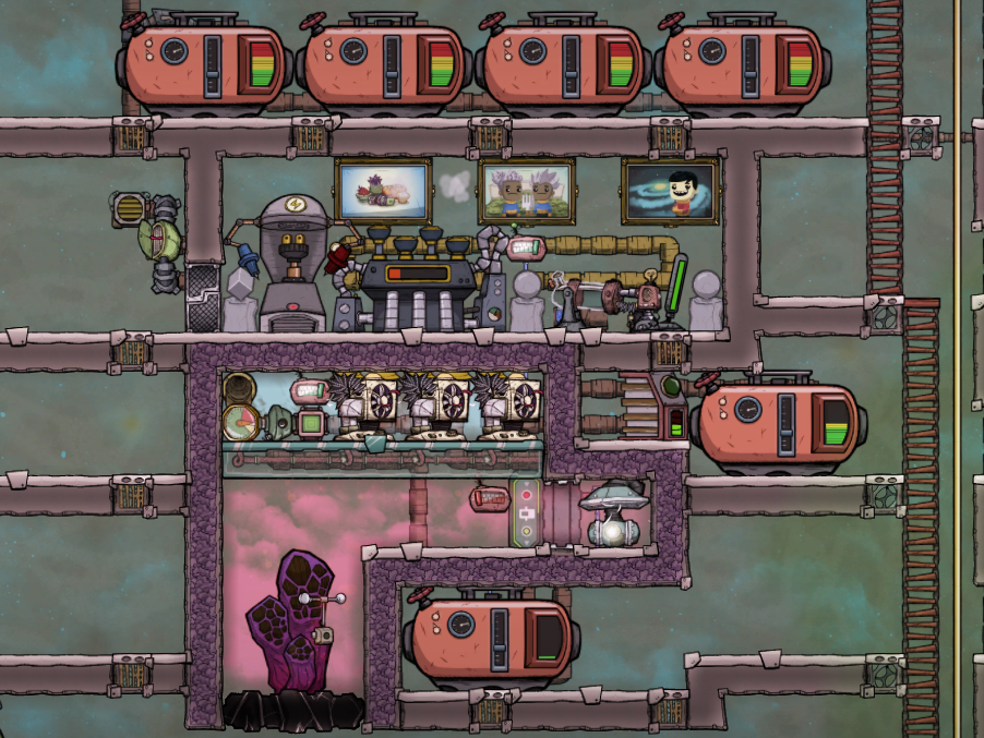 Cool Steam Vent Setup - Oxygen Not Included