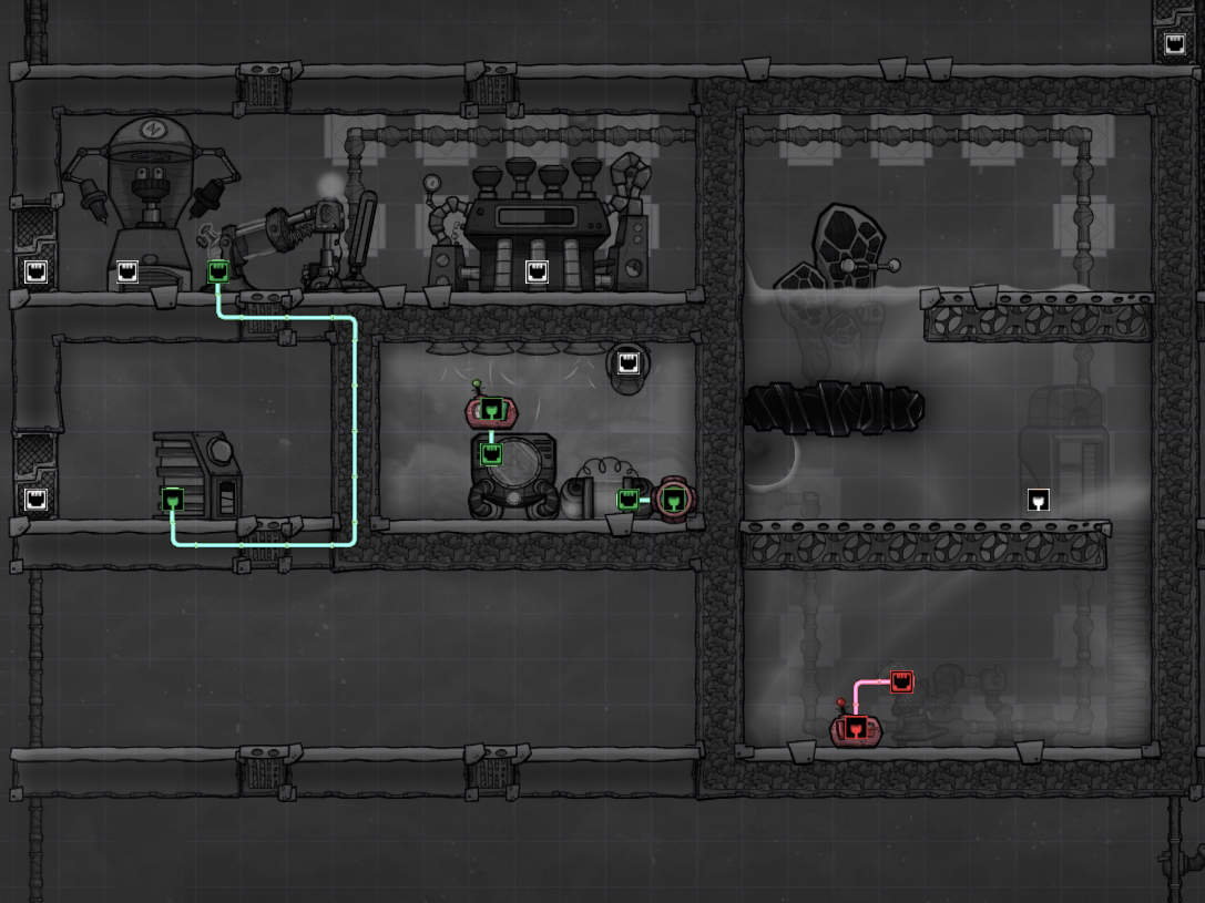 Cool Steam Vent Setup - Oxygen Not Included